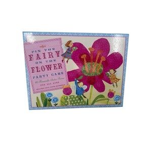 Eboo Pin The Fairy On The Flower Version Of Tale On Donkey Party Game New